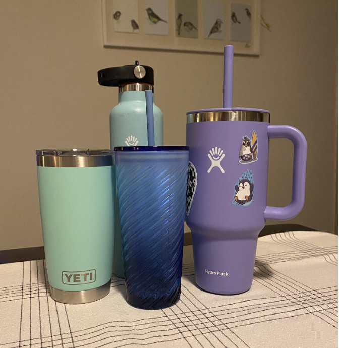 Yetis and Hydroflasks remain some of the most popular water bottles.